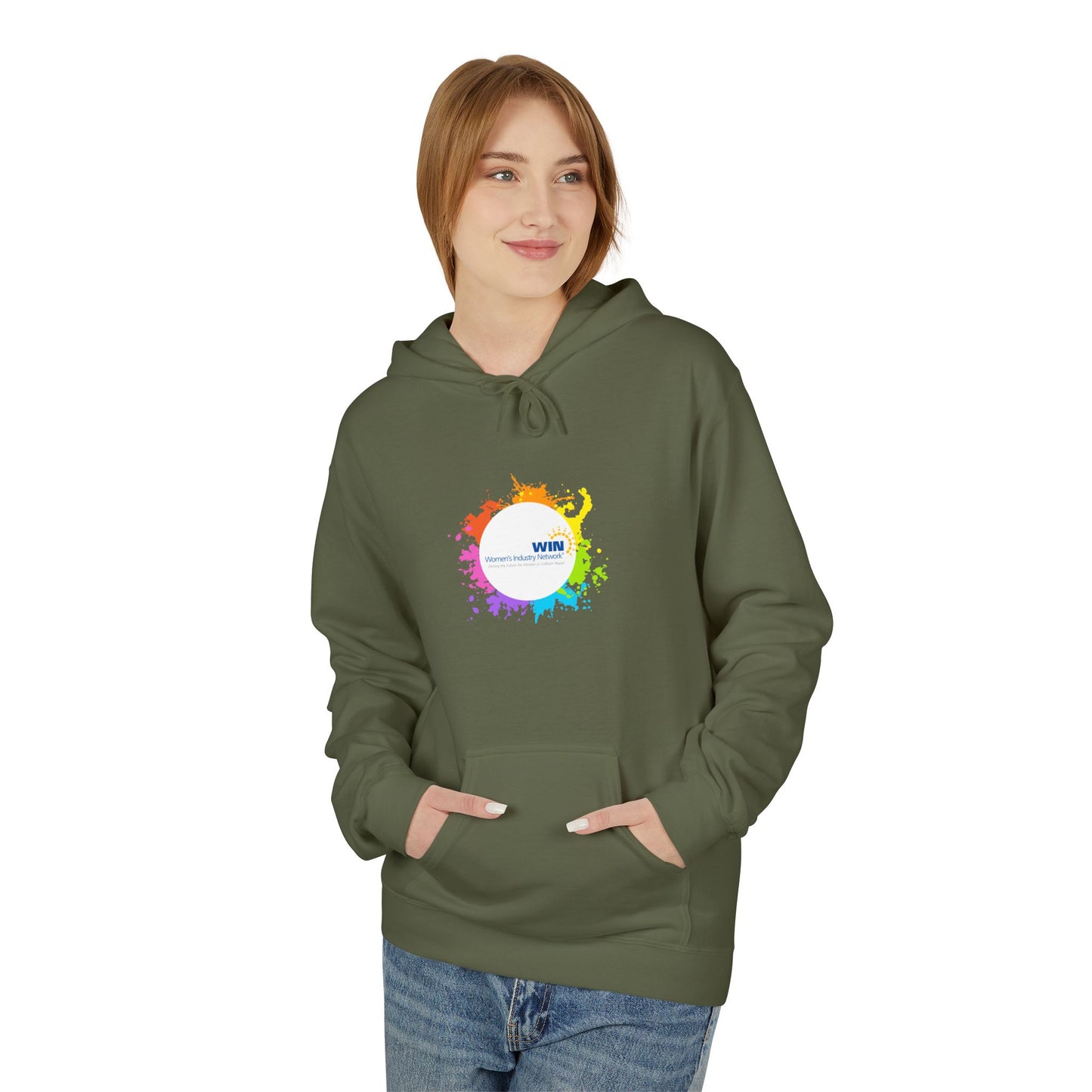 Shop Grrl - Unisex Midweight Softstyle Fleece Hoodie - Don't wait for opportunity