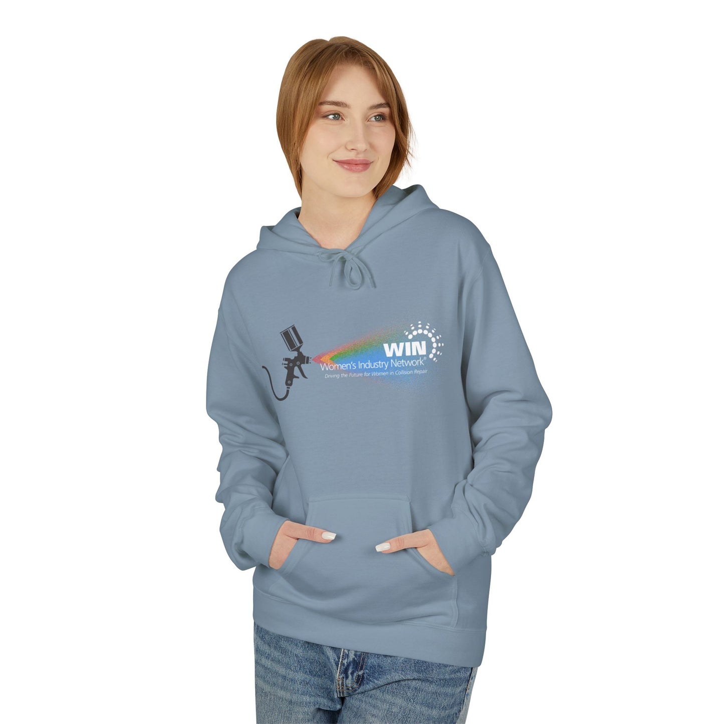 Shop Grrl - Unisex Midweight Softstyle Fleece Hoodie - Comfort Zone