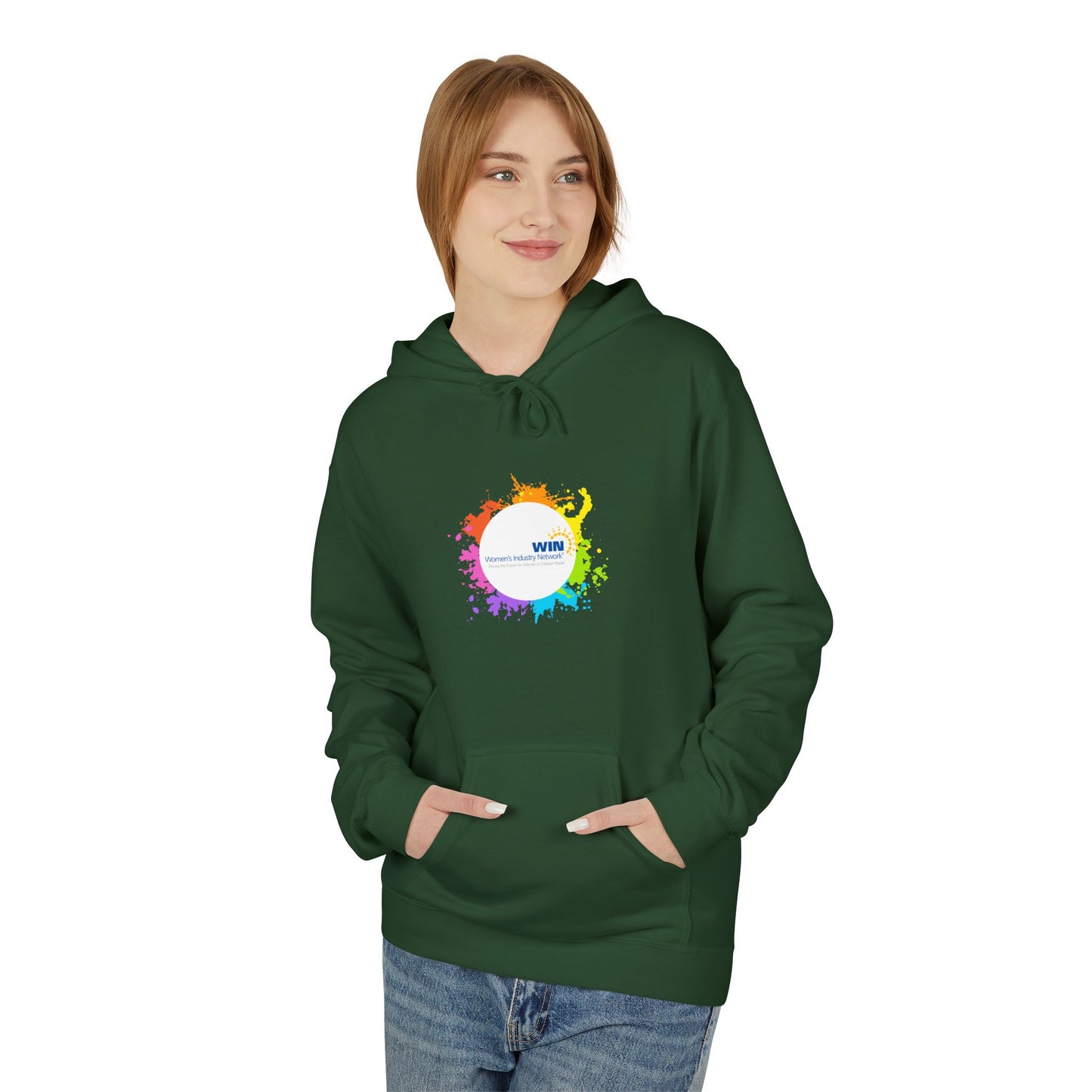 Shop Grrl - Unisex Midweight Softstyle Fleece Hoodie - Don't wait for opportunity