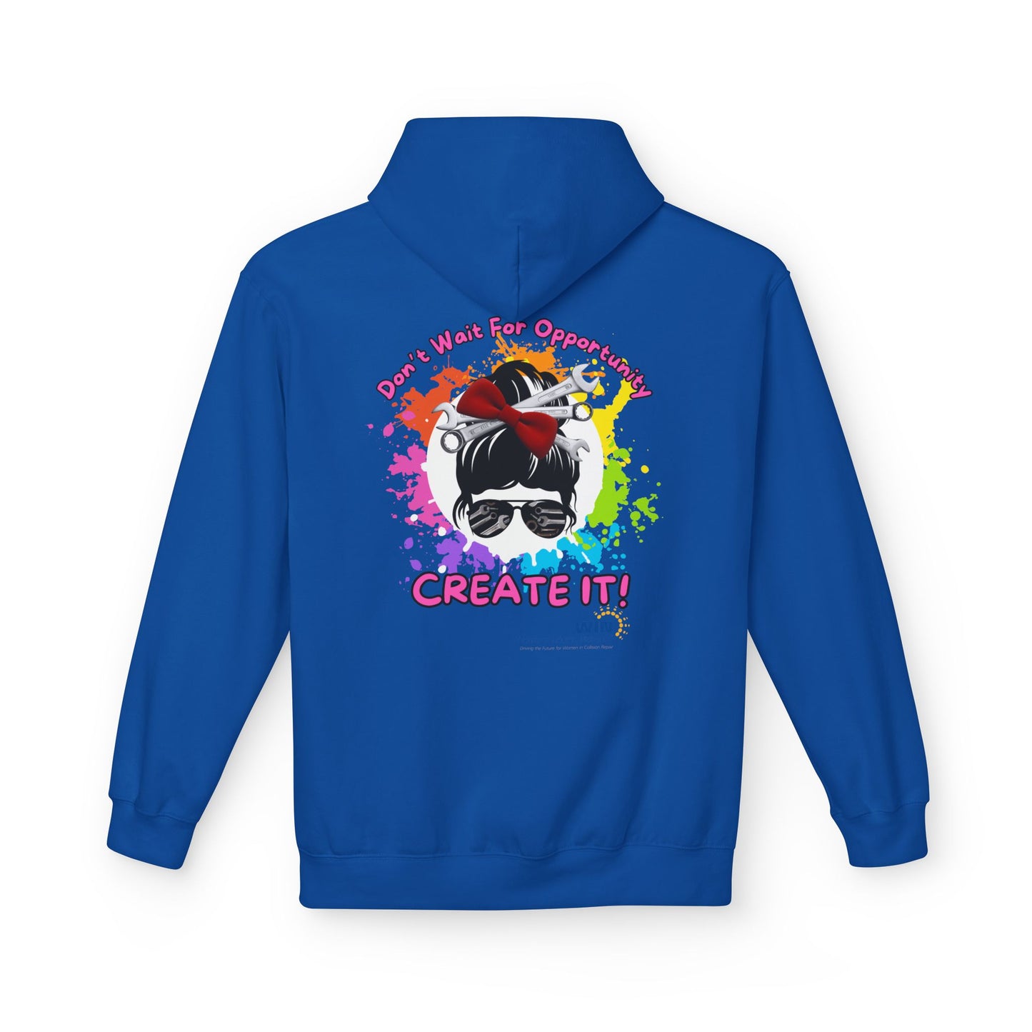 Shop Grrl - Unisex Midweight Softstyle Fleece Hoodie - Don't wait for opportunity
