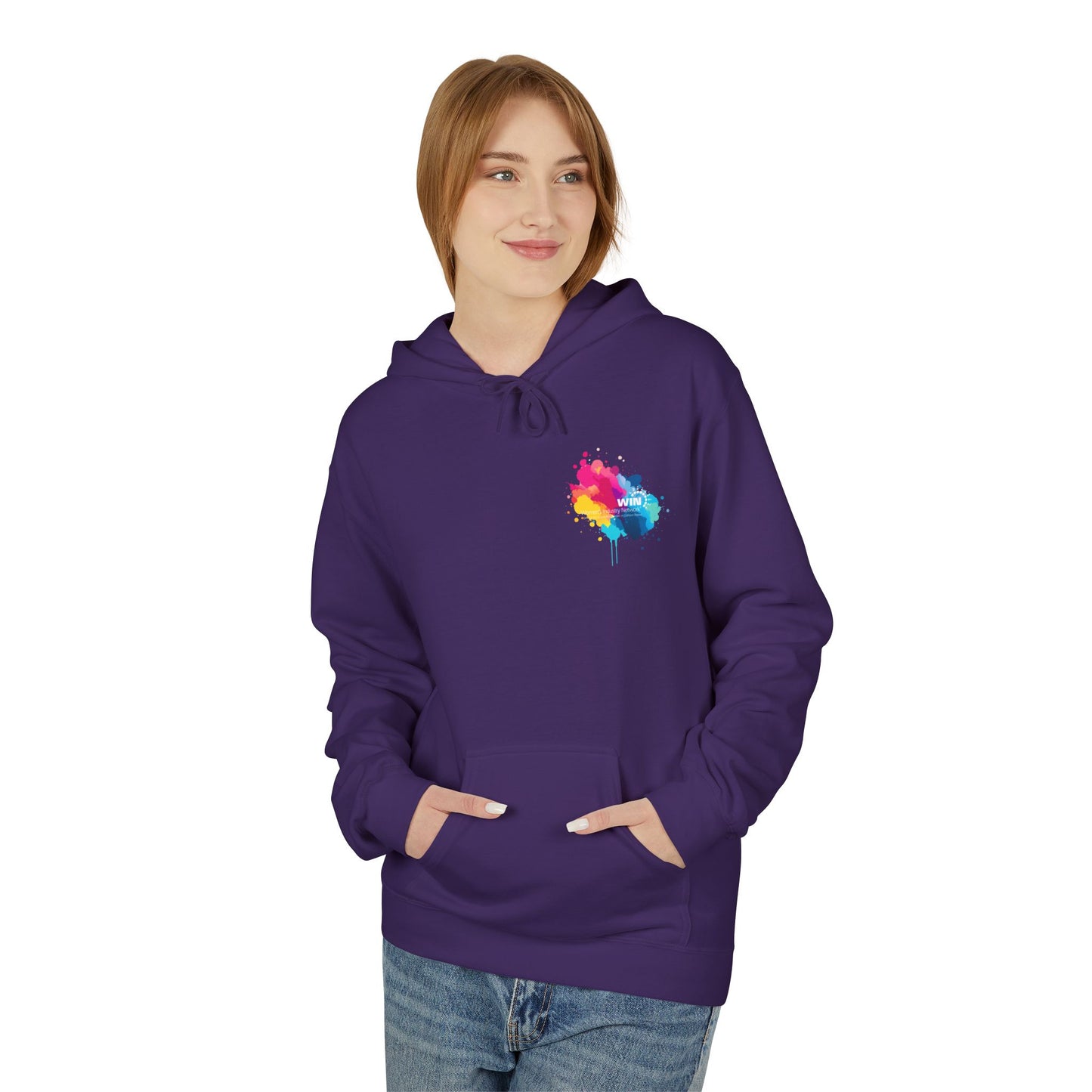 Shop Grrl - Unisex Midweight Softstyle Fleece Hoodie - Shop Hair Don't Care
