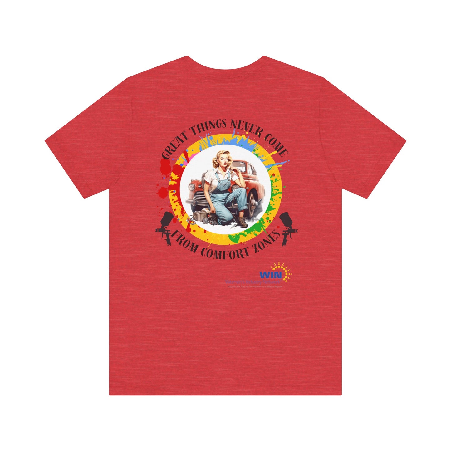 Shop Grrl - Unisex Jersey Short Sleeve Tee - Comfort Zones