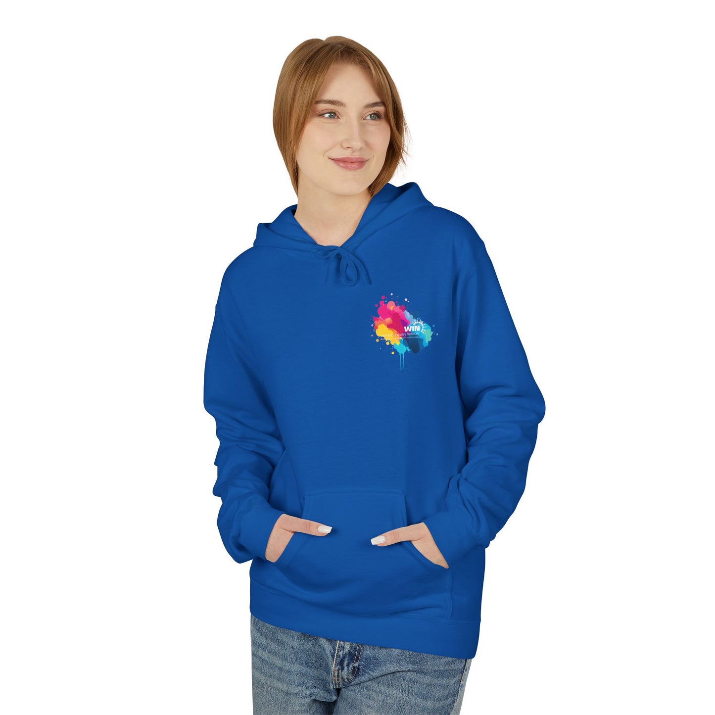 Shop Grrl - Unisex Midweight Softstyle Fleece Hoodie - Shop Hair Don't Care