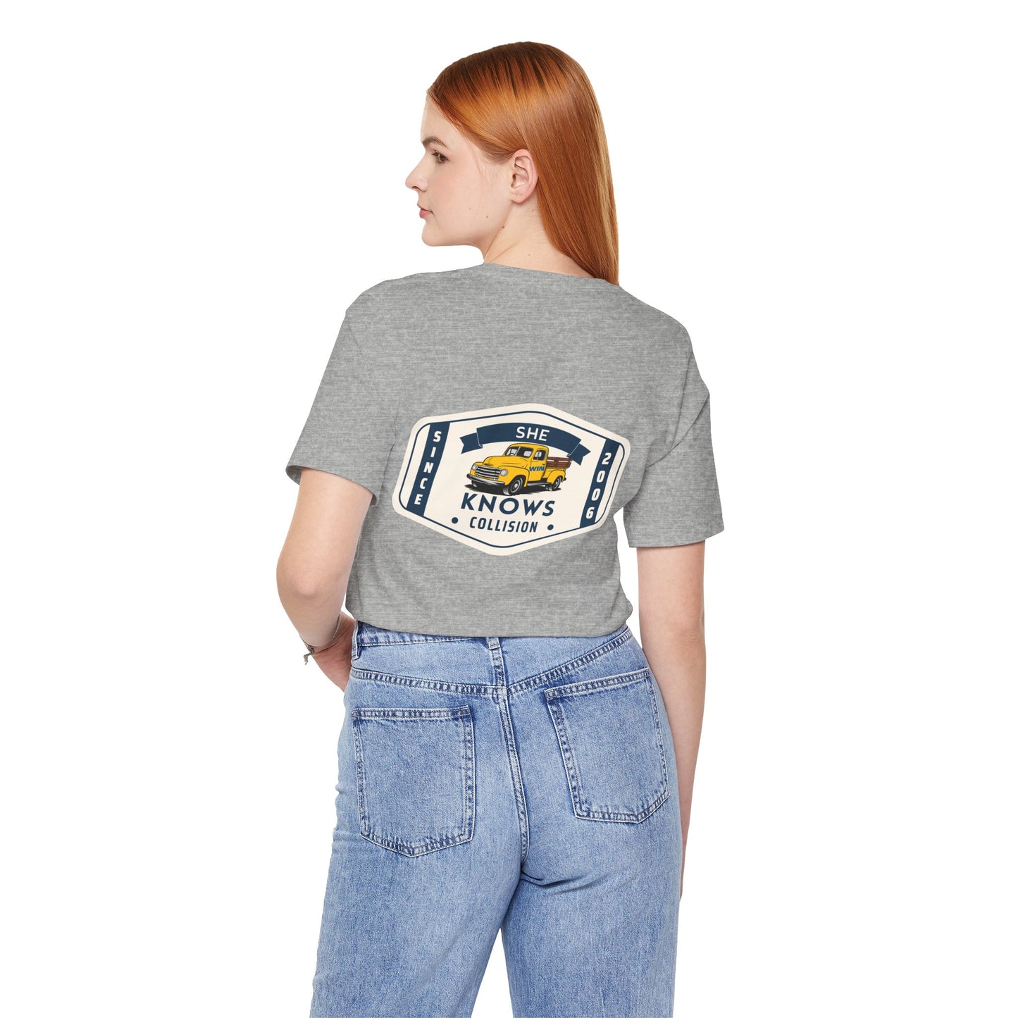 She Knows Collision Anniversary Shirt