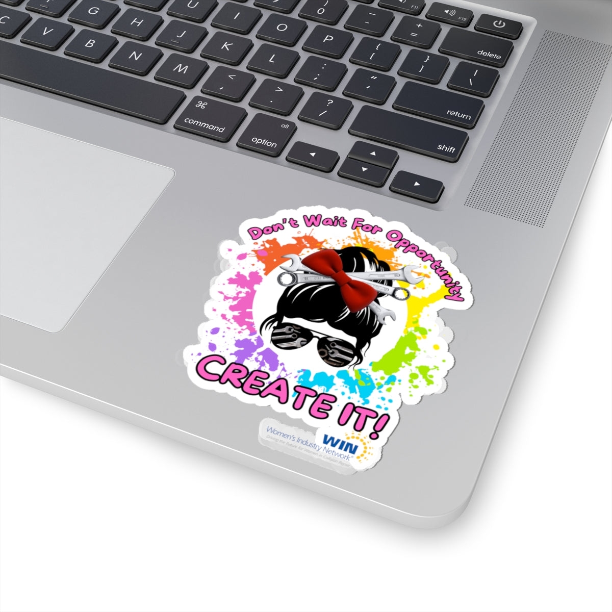 Shop Grrl - Kiss-Cut Stickers - Don't wait for opportunity