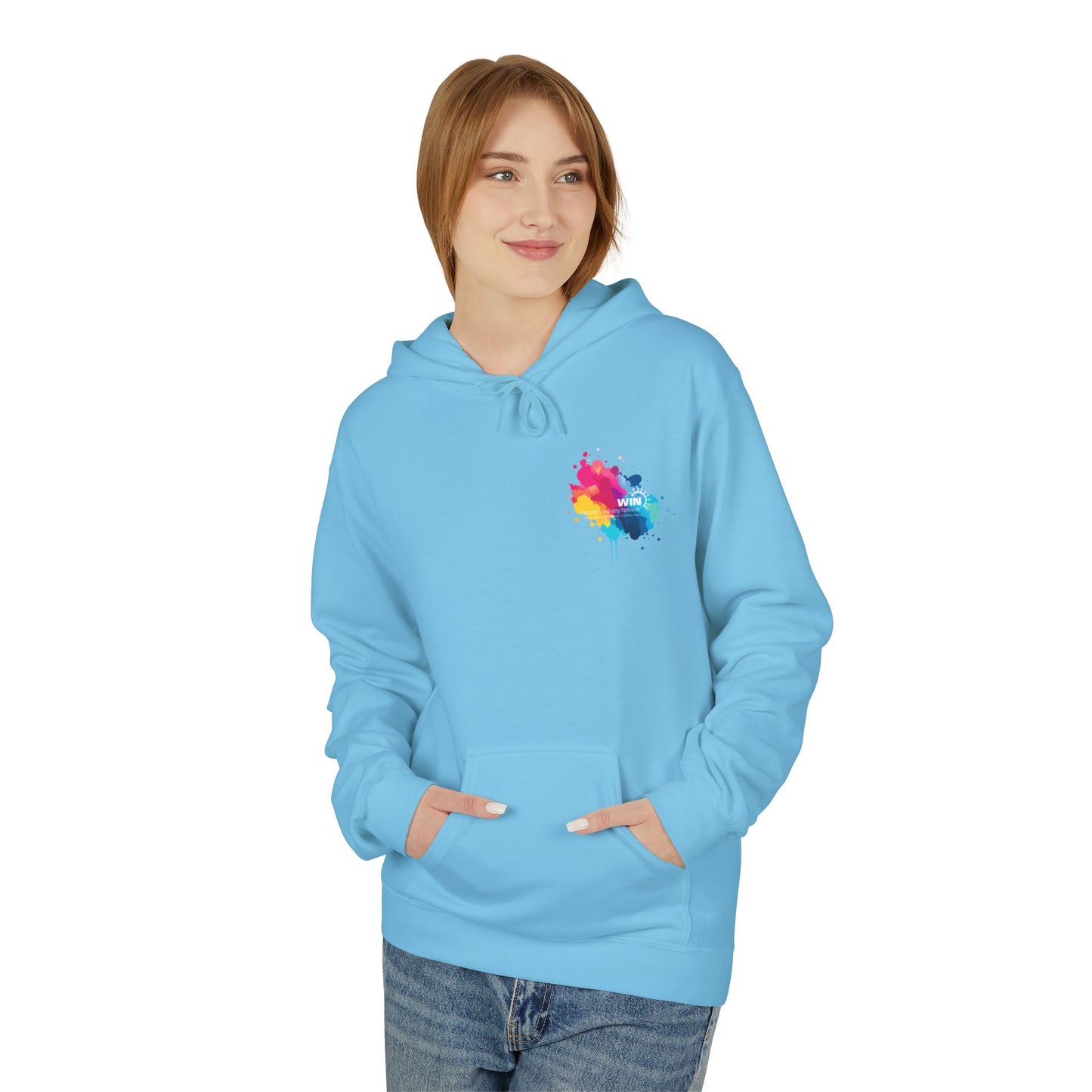 Shop Grrl - Unisex Midweight Softstyle Fleece Hoodie - Shop Hair Don't Care