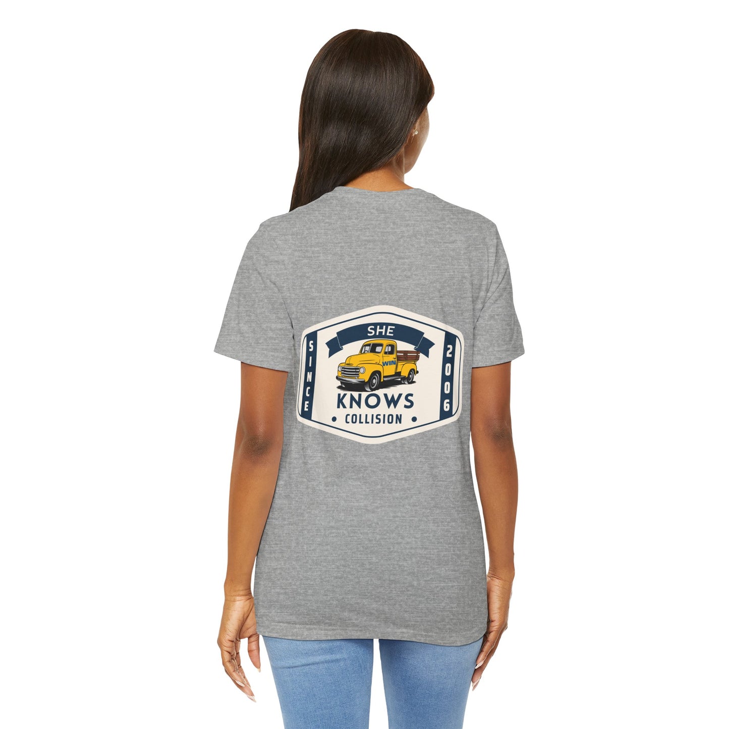 She Knows Collision Anniversary Shirt