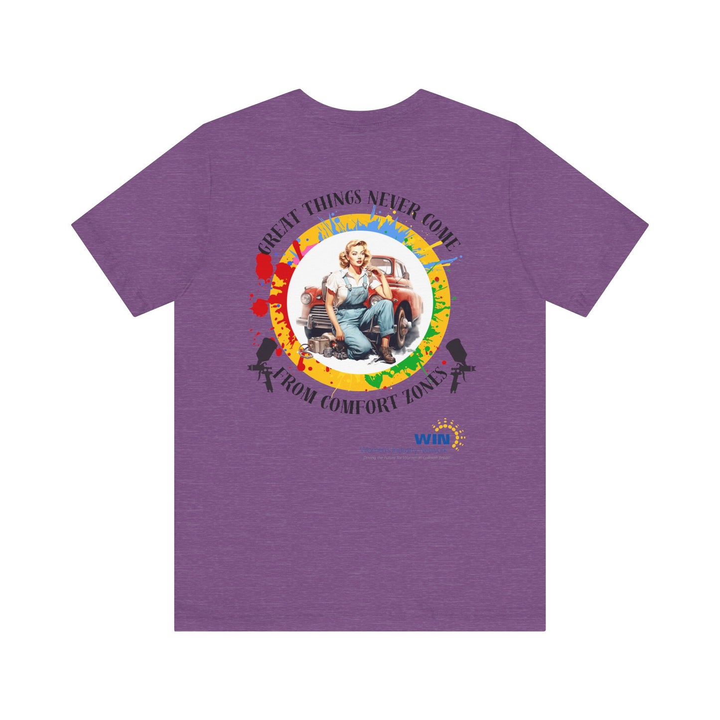 Shop Grrl - Unisex Jersey Short Sleeve Tee - Comfort Zones