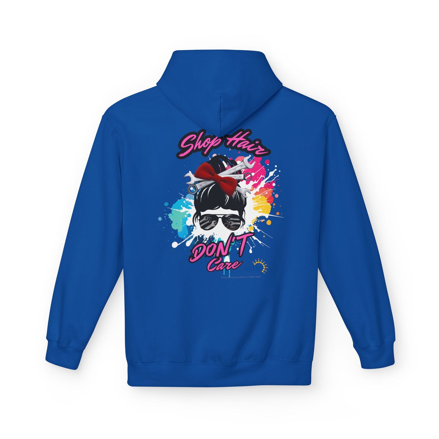 Shop Grrl - Unisex Midweight Softstyle Fleece Hoodie - Shop Hair Don't Care