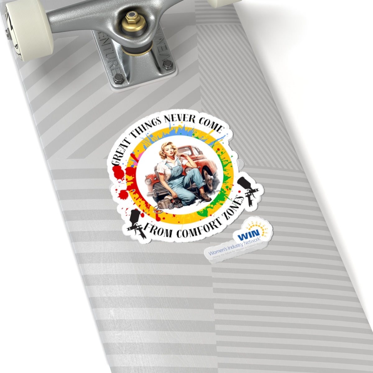 Shop Grrl - Kiss-Cut Stickers - Comfort Zones