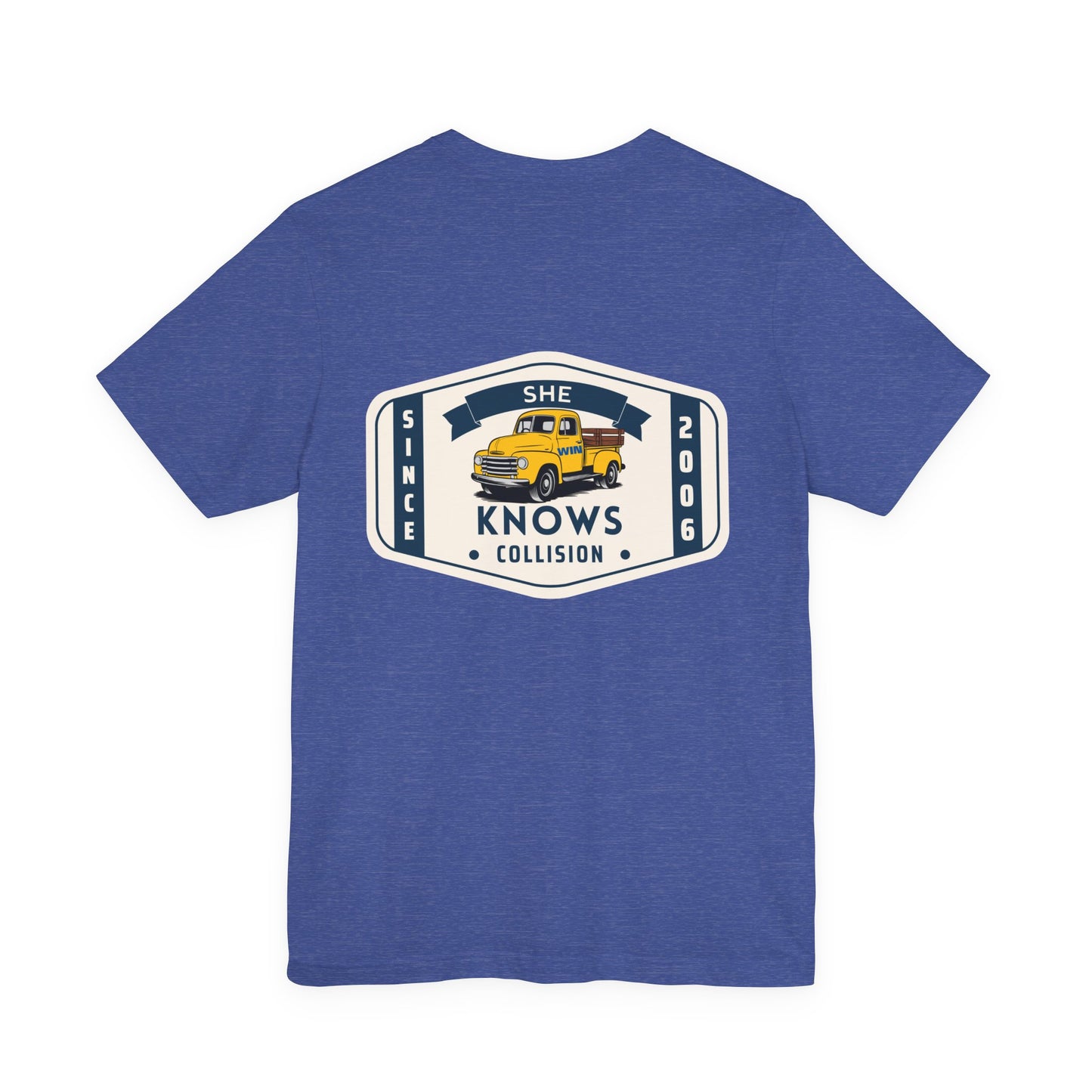 She Knows Collision Anniversary Shirt
