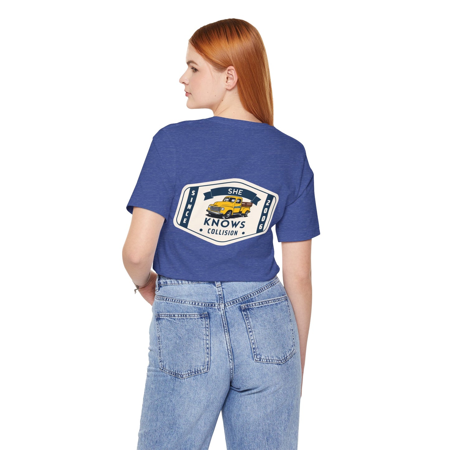 She Knows Collision Anniversary Shirt