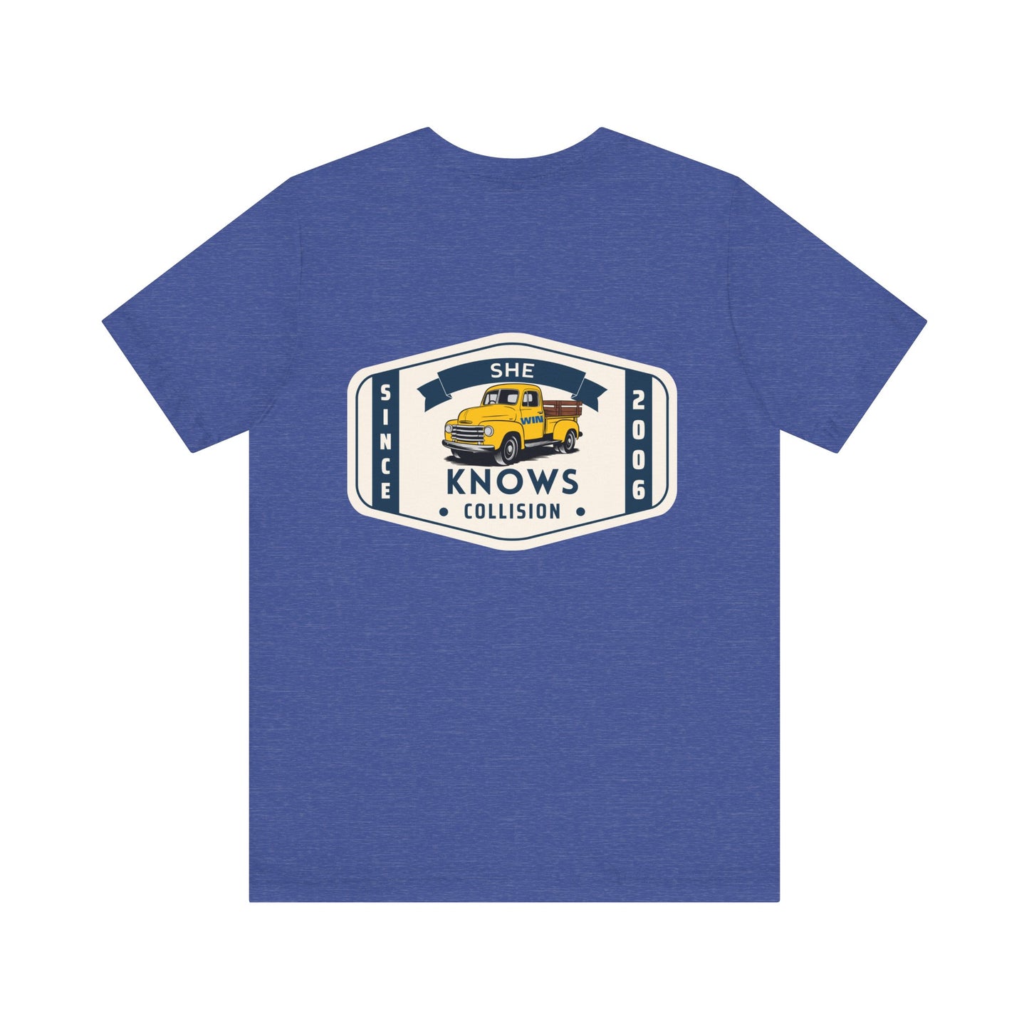 She Knows Collision Anniversary Shirt