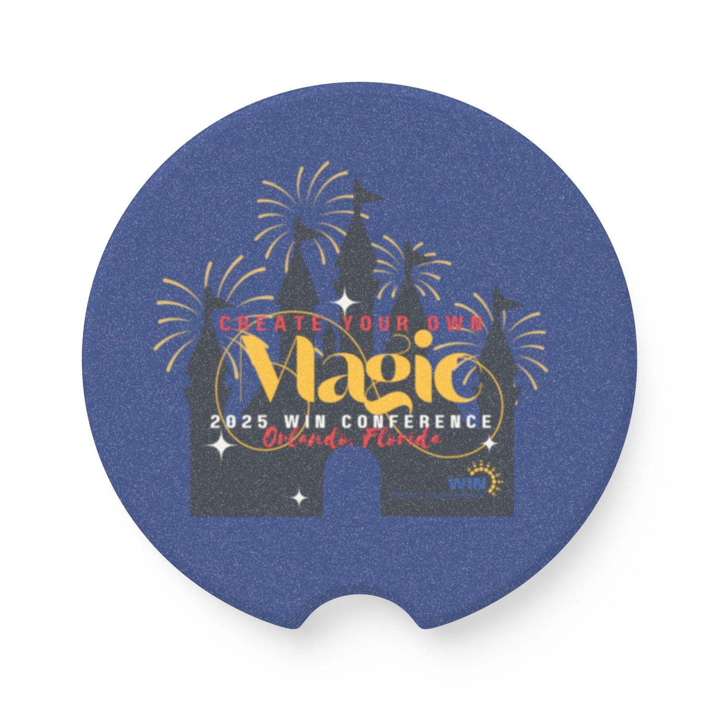 2025 Conference - Soapstone Car Coaster