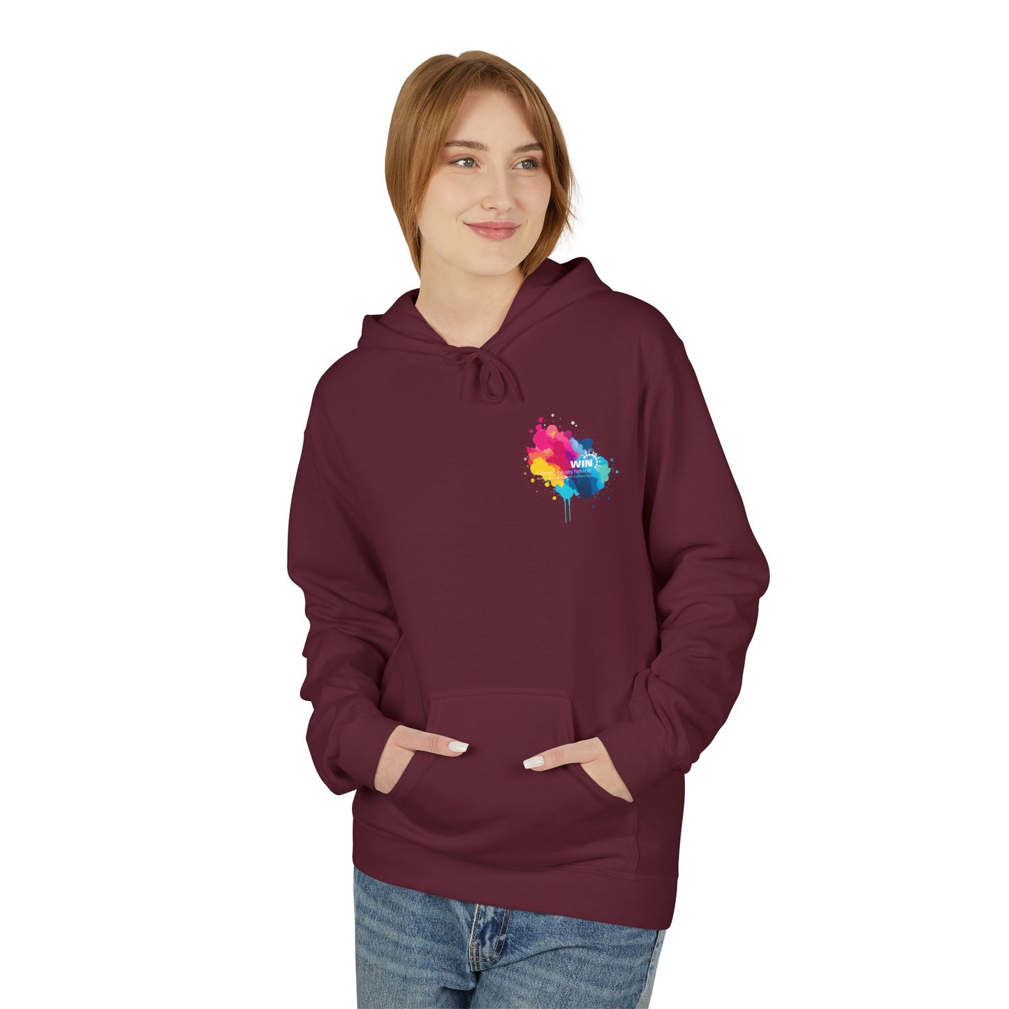 Shop Grrl - Unisex Midweight Softstyle Fleece Hoodie - Shop Hair Don't Care