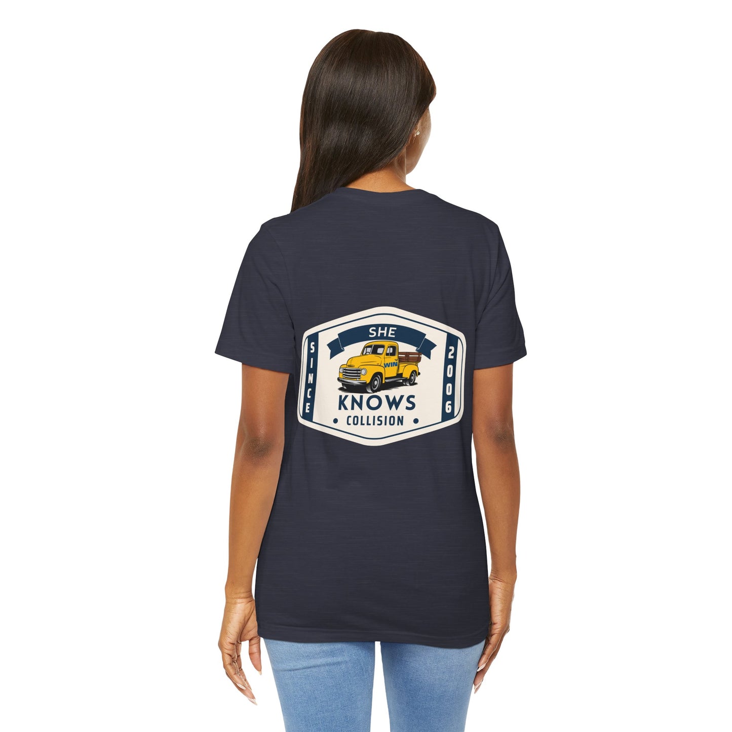 She Knows Collision Anniversary Shirt