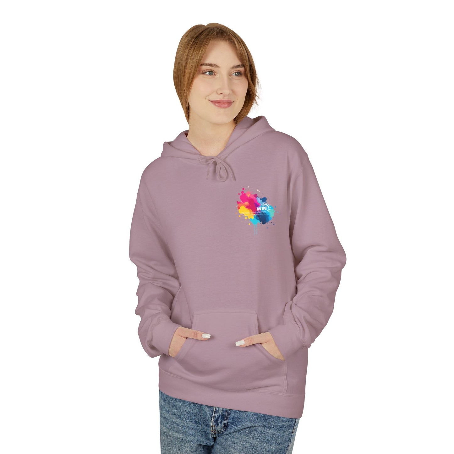 Shop Grrl - Unisex Midweight Softstyle Fleece Hoodie - Shop Hair Don't Care