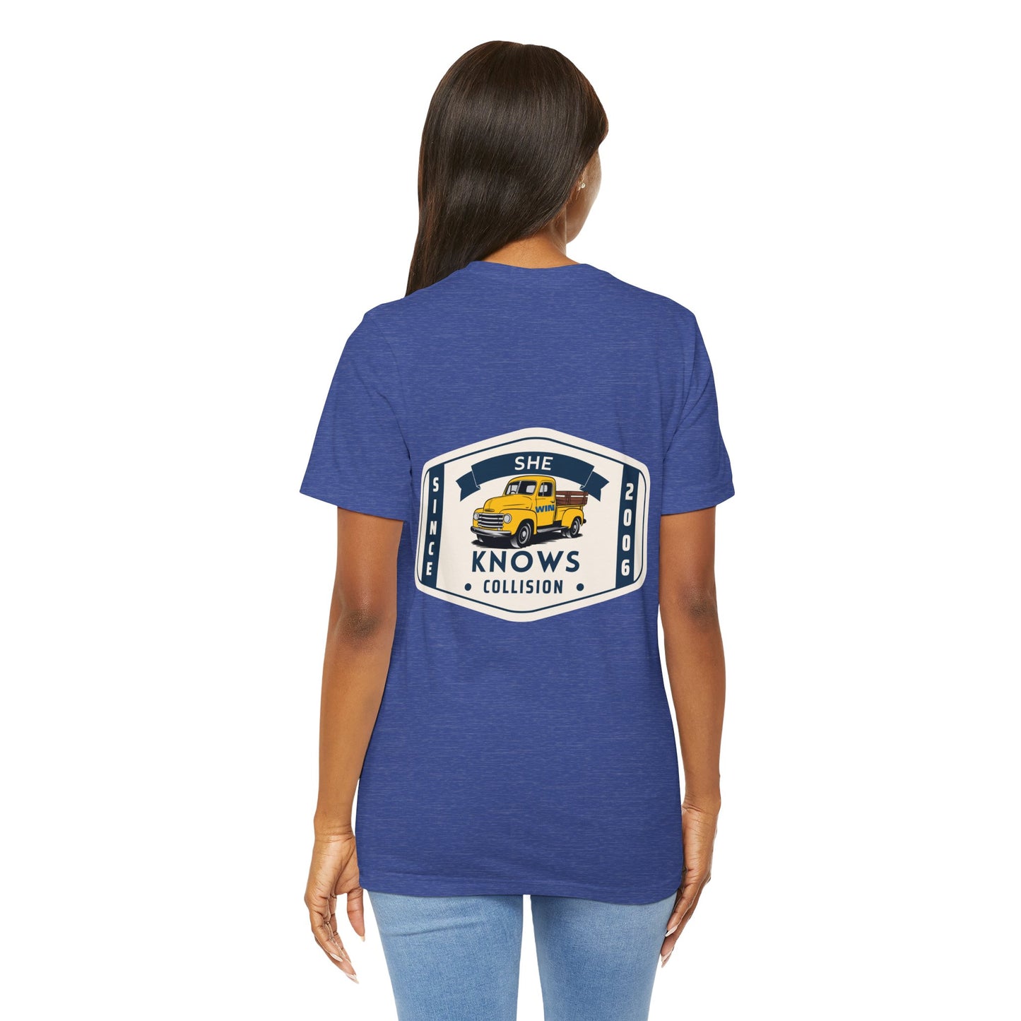 She Knows Collision Anniversary Shirt