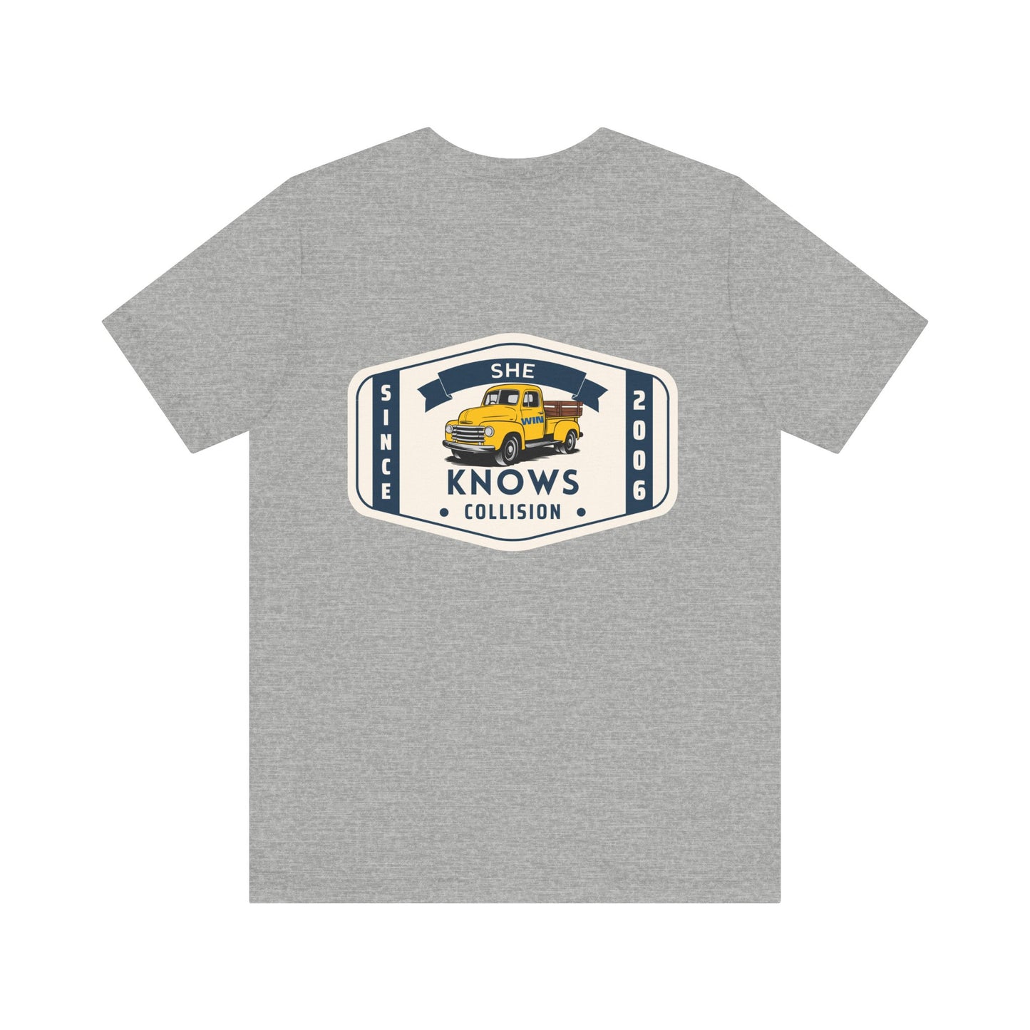 She Knows Collision Anniversary Shirt