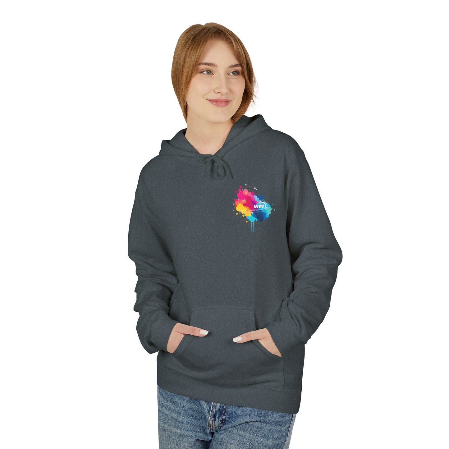 Shop Grrl - Unisex Midweight Softstyle Fleece Hoodie - Shop Hair Don't Care