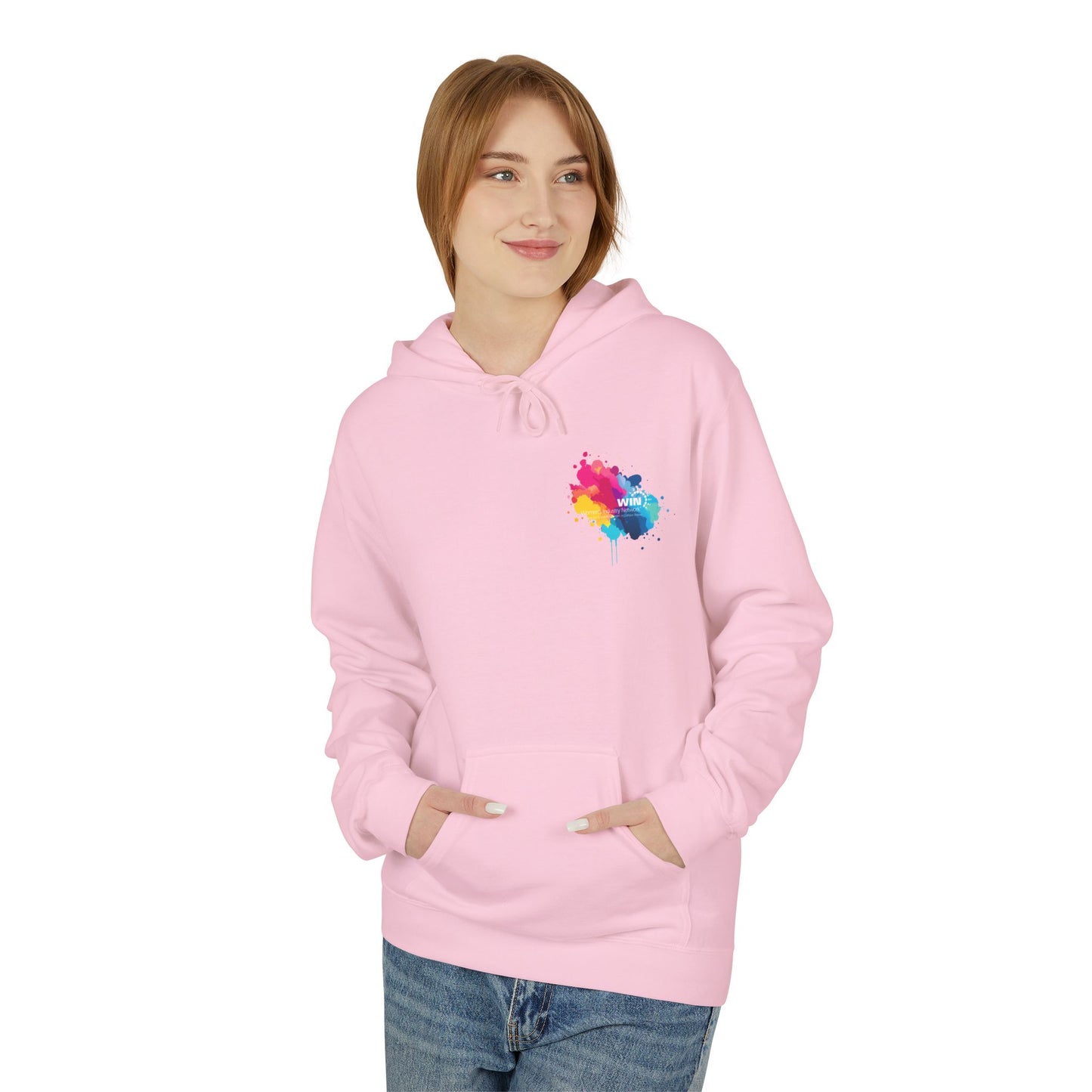 Shop Grrl - Unisex Midweight Softstyle Fleece Hoodie - Shop Hair Don't Care