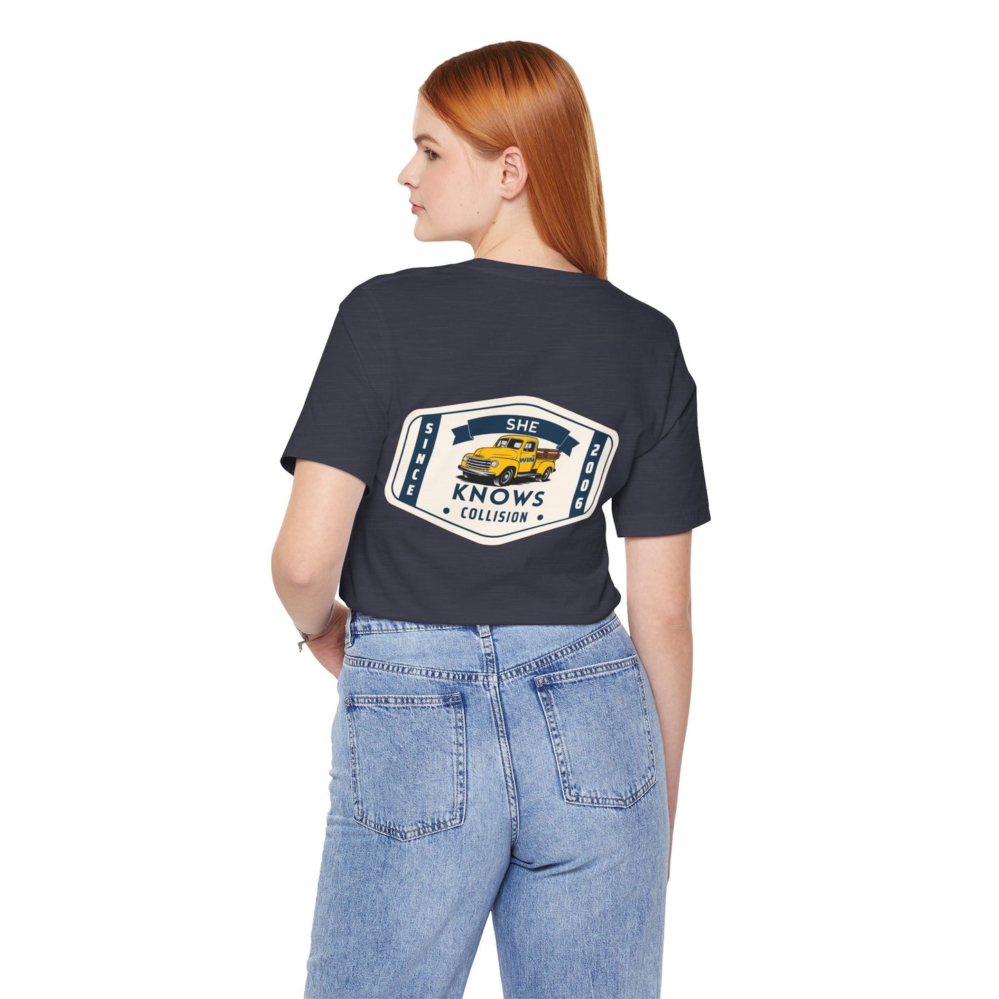 She Knows Collision Anniversary Shirt